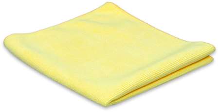 Image de Microfibre Tricot luxe 40x40 jaune