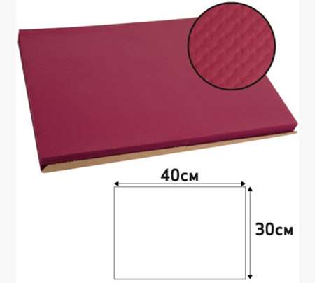 Image de Set papier Bordeaux 30x40