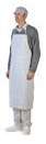 Image de Tablier pvc blanc réutilisable