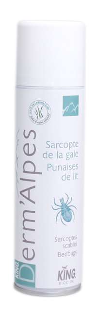 Image de Aérosol Sarcopte gale punaises de lit 250ML