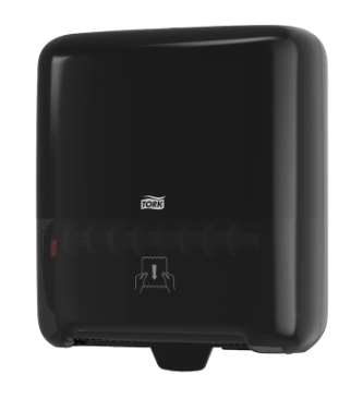 Image de Distributeur bobine essuie mains Tork Matic H1 Noir