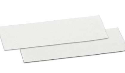 Image de Bandeau velcro jetable microfibre 42x13cm