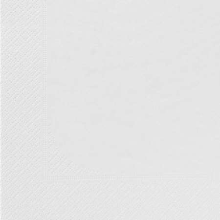 Image de Serviettes Ouate Blanc 20x20 2 plis