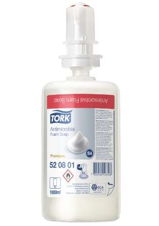 Image de Savon mousse Antimicrobien 6x1L