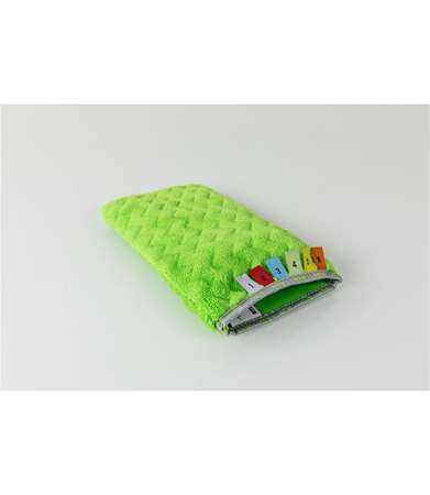 Image de Gant microfibre depoussierant 3D vert DELTA
