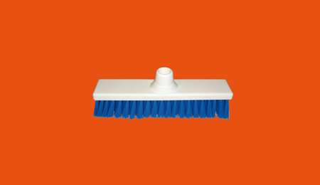 Image de Balai souple alimentaire bleu 29cm