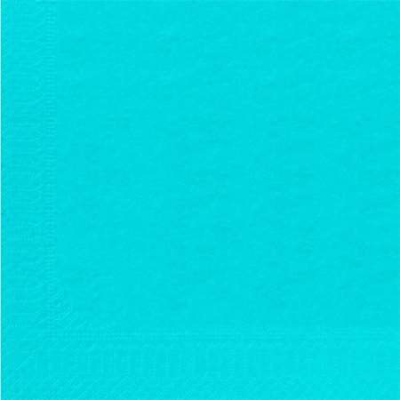 Image de Serviettes Ouate Turquoise 30x39