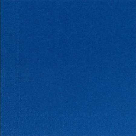 Image de Serviettes Ouate Bleu Marine 20x20