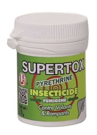 Image de Insecticide Fumigéne SUPERTOX pyrethrine