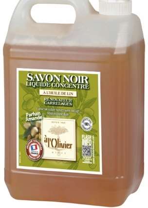 Image de Savon noir amande 5L