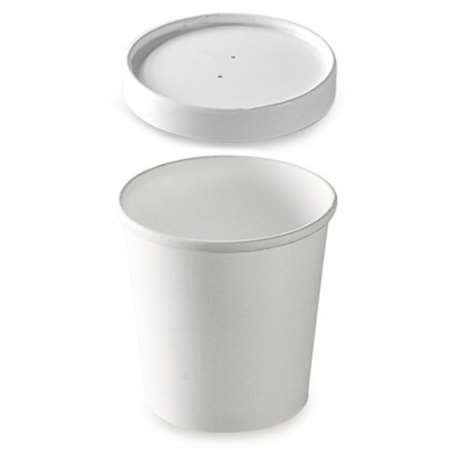 Image de Pot à soupe carton blanc 480cl