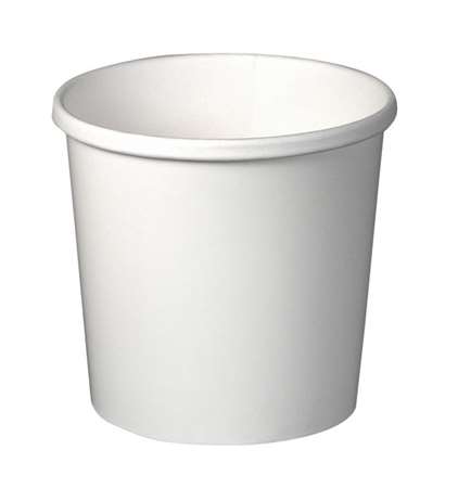 Image de Pot à pâte carton blanc 960cl