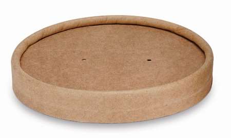 Image de Couvercle pot à soupe carton brun 480cl