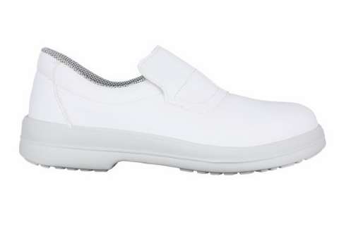 Image de Mocassin de sécurité blanc embout acier T43