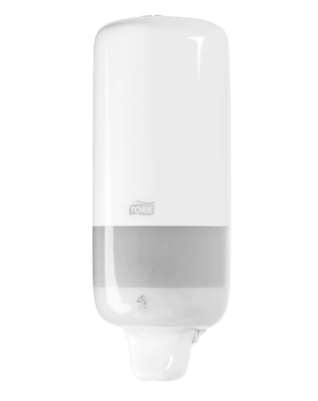 Image de Distributeur de savon liquide manuel Blanc
