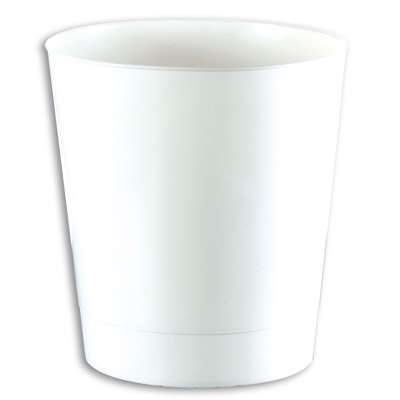 Image de Corbeille 15L blanche 100% recyclée