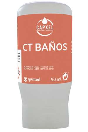 Image de Détergent concentré anticalcaire CT BANOS Capxel 50ml