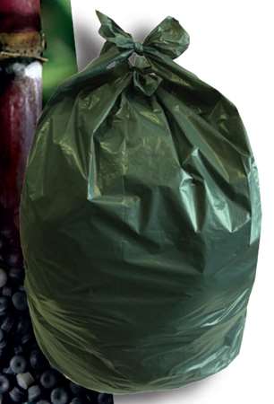 Image de Sacs poub. 30L vert foncé 2 noeuds