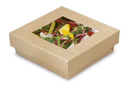 Image de Boite carrée en carton à couvercle 1500ml