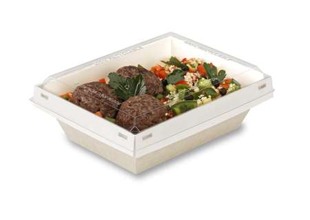 Image de Boite carton rectangulaire LUXIFOOD 850ml