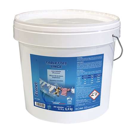 Image de Lessive tablette ECONET Seau 6.4kg