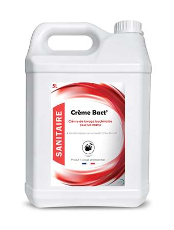 Image de Savon Crème mains bactéricide 5 L