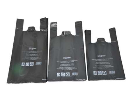Image de Sacs bretelle BD noir 30+14x54cm
