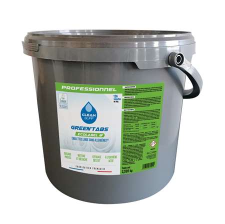 Image de Lessive tablette concentrée Ecolabel seau 2.5kg