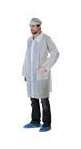 Image de Blouse PLP non tissé blanc 30 g/m² pressions sans poches
