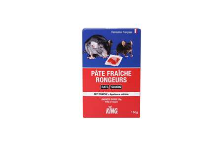 Image de Raticide Pate à rats et souris 150gr