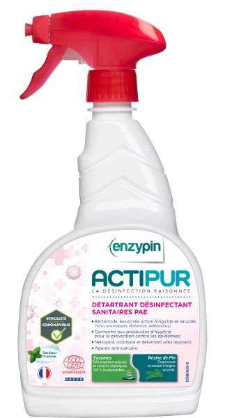 Image de Détartrant désinfectant sanitaire PAE ACTIPUR écocert 750ml