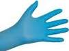 Image de Gants vinyle nitrile bleu non poudré - taille M