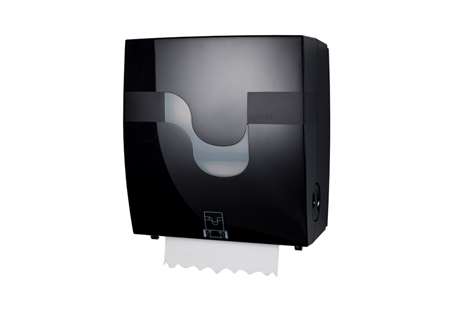 Image de Distributeur bobine essuie mains à decoupe automatique Noir