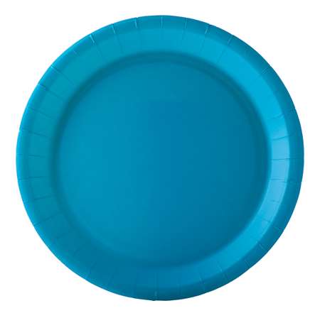 Image de Assiettes carton Fiesta D18cm TURQUOISE