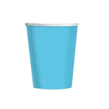Image de Gobelets en carton 20cl TURQUOISE