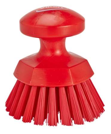 Image de Brosse ronde soleil, Ø110 mm, Dur, Rouge