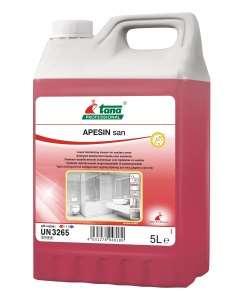 Image de Nettoyant désinfectant sanitaire concentré APESIN SAN  5L