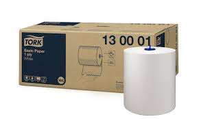 Image de Bobine Essuie mains bleu 250m agro W6