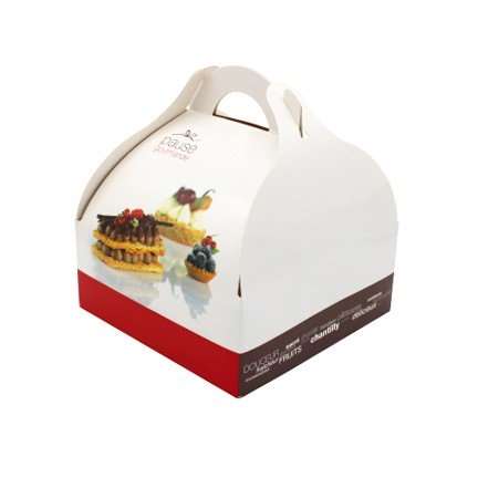 Image de Boite patissière à poignée décor 180x180