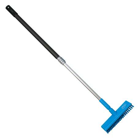Image de Balai Brosse dur manche alu pour appareil vapeur