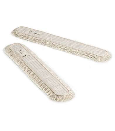 Image de Frange coton 100cm Jeu de 2 pour balai ciseaux