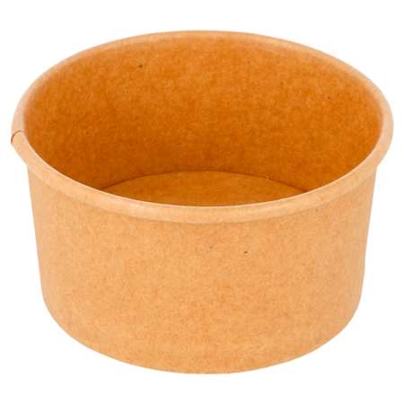 Image de Pots à glace kraft marron 90ml