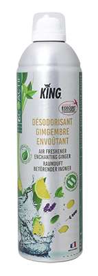 Image de Aérosol désodorisant Ecocert Gingembre 400ml