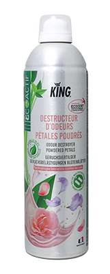 Image de Aérosol Destructeur d'odeurs Ecocert Pétales Poudrées 400ml