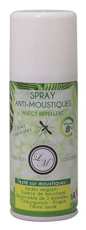Image de Spray anti-moustiques Laboratoires Michel 100ml