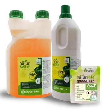 Image de Dose concentré sols Ecolabel NATURSAFE 50ml + flacon