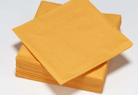 Image de Serviettes Ouate Mandarine 38x38 2 plis