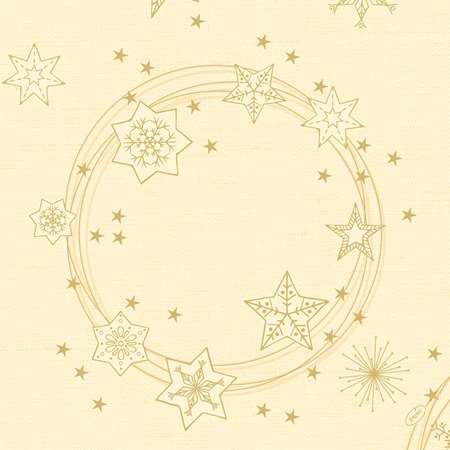 Image de Serviette Dunisoft® 40 x 40 cm Star Shine Crème