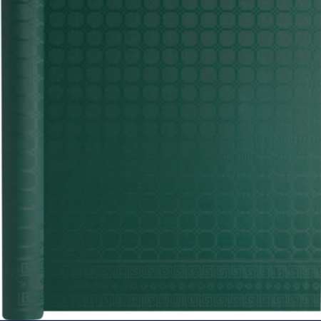 Image de Rouleau Nappe Damassé Vert foncé 1.20x50m