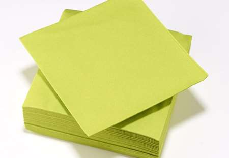 Image de Serviettes Celi-Ouate Vert Anis 20x20
